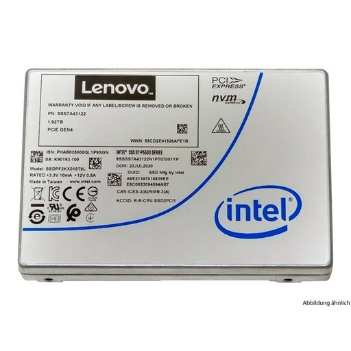 Lenovo ThinkSystem P5500 1.92TB NVMe SSD SFF