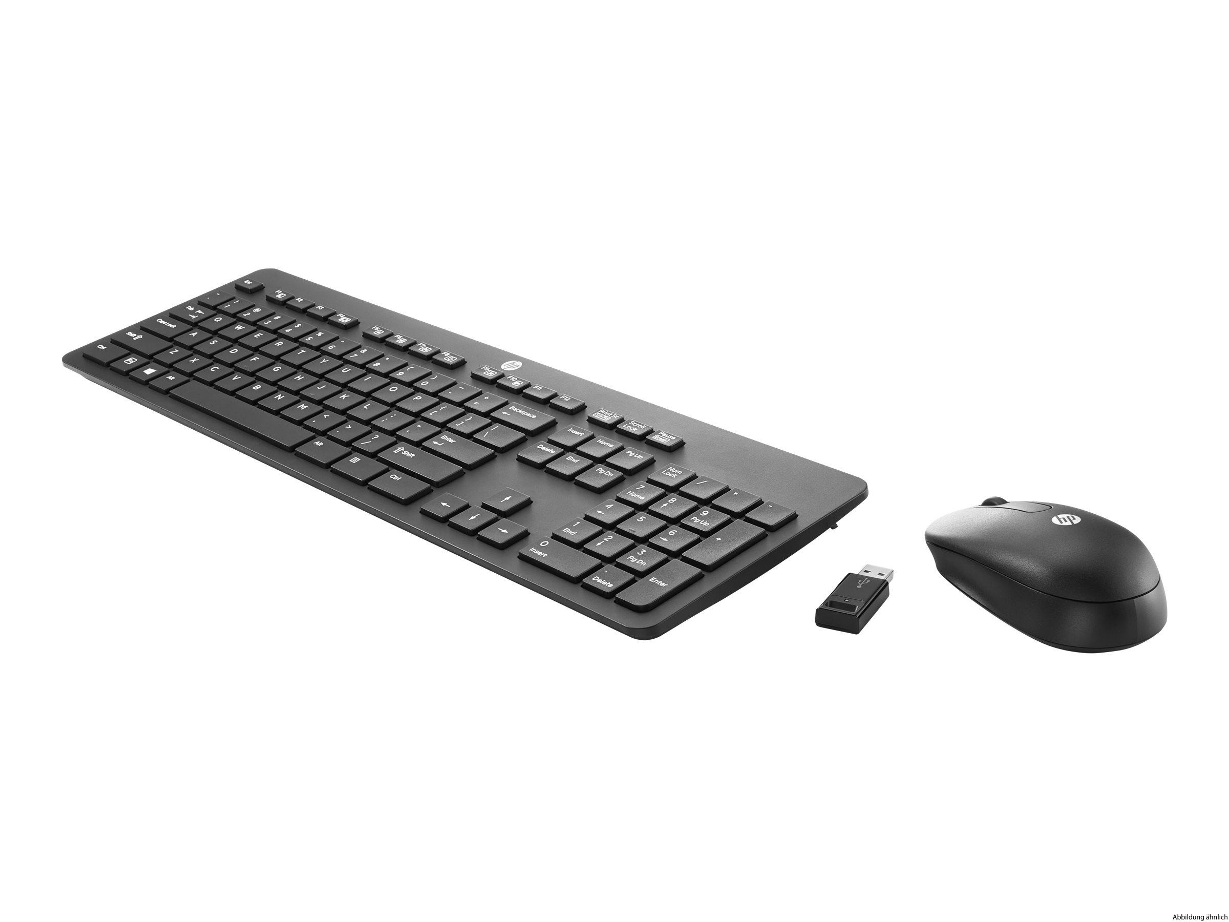 HP Slim Wireless Tastatur & Maus